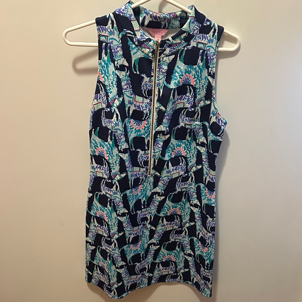 Lilly Pulitzer Scuba No prob llama dress